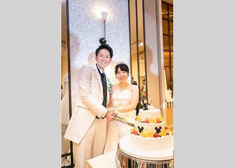 和 と ディズニー がテーマ ゲストと楽しむ結婚式 エテルナ高崎